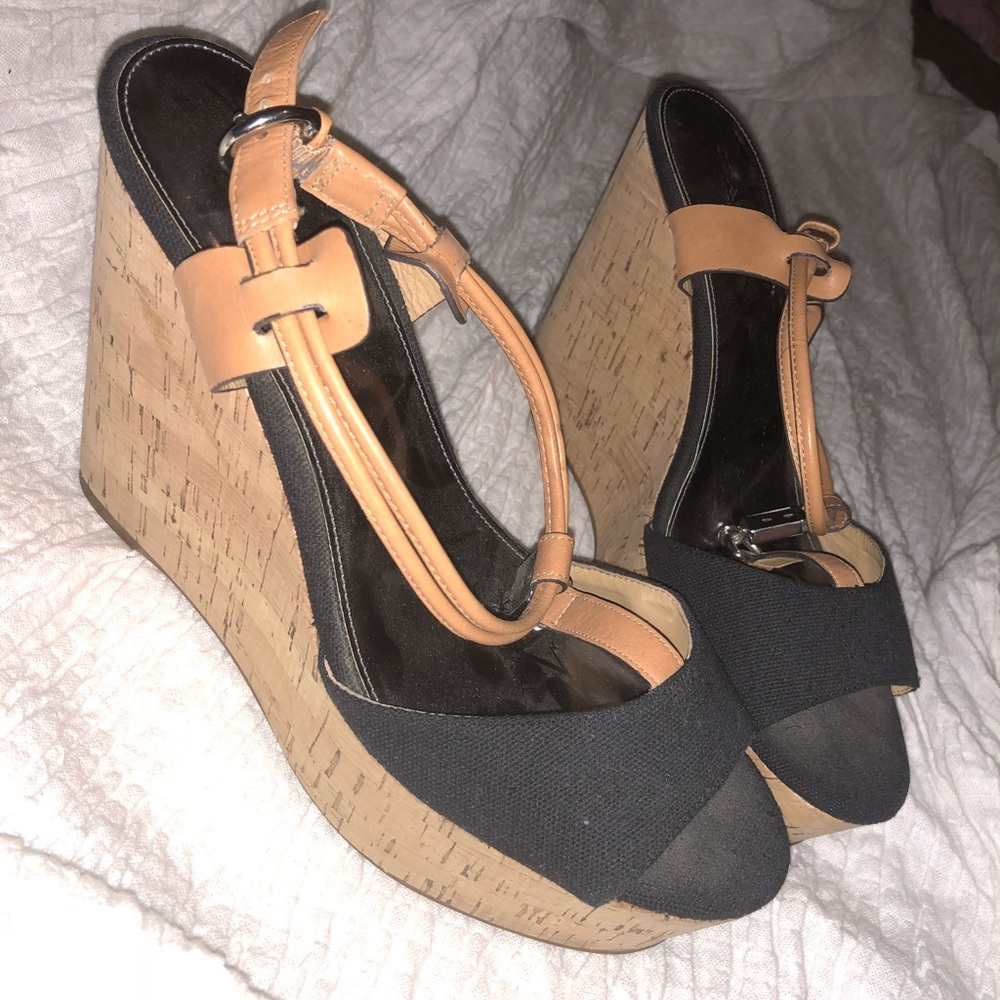 Coach wedge shoes